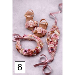 6064B Carlie Παιδικά & βρεφικά δερμάτινα ή ανατομικά σανδάλια. (ΔΛ)