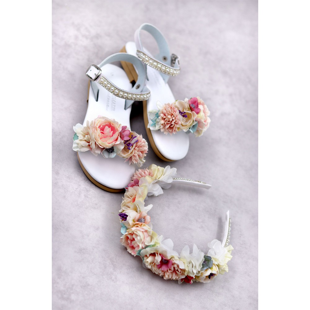 6064B Carlie Παιδικά & βρεφικά δερμάτινα ή ανατομικά σανδάλια. (ΔΛ)