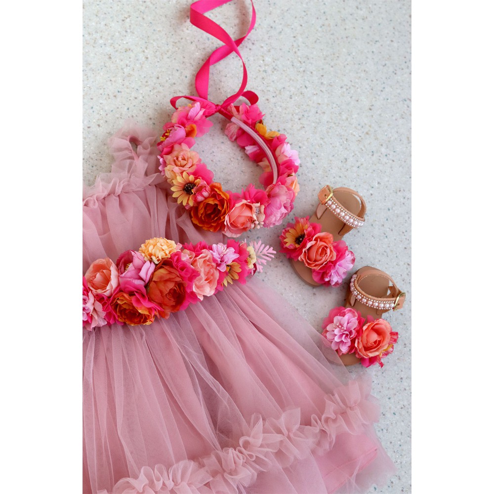 STE2600Β, Χειροποίητη ζώνη σε σατέν κορδέλα (25cm + έξτρα κορδέλα)