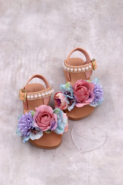 6064 Carlie Παιδικά & βρεφικά δερμάτινα ή ανατομικά σανδάλια. (ΔΛ)