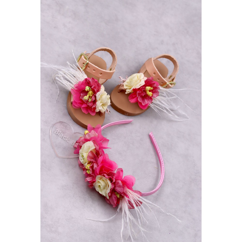 6071 Camelia Παιδικά & βρεφικά δερμάτινα ή ανατομικά σανδάλια. (ΔΛ)