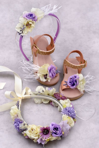 6071 Camelia Παιδικά & βρεφικά δερμάτινα ή ανατομικά σανδάλια. (ΔΛ)