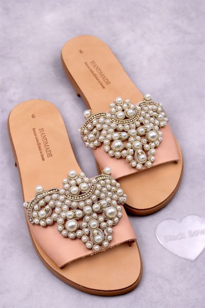 6075 Pandor Γυναικεία δερμάτινα σανδάλια. (Παντ Χω)