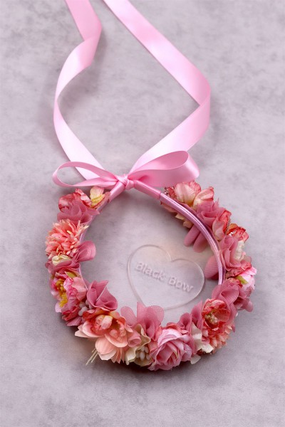 STE2100, Χειροποίητο ολόκληρο στεφανάκι για τα μαλλιά με λουλούδια. 