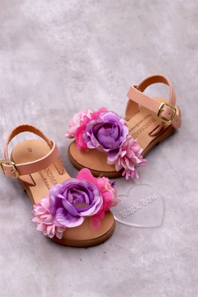 5055B Rosestar Παιδικά & βρεφικά δερμάτινα ή ανατομικά σανδάλια. (ΔΛ)