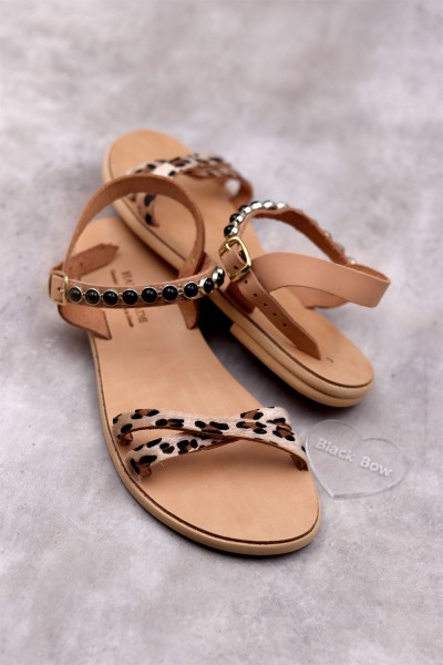 1050-1 Sydney Γυναικεία δερμάτινα σανδάλια. ΧΧ