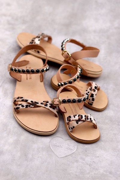 1050-1 Sydney Γυναικεία δερμάτινα σανδάλια. ΧΧ