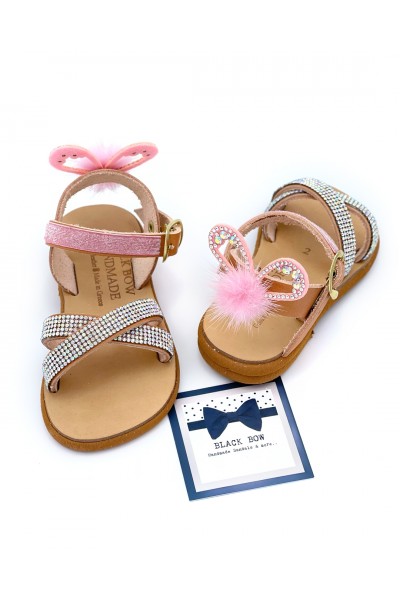 1093 Rebecca Παιδικά & βρεφικά δερμάτινα σανδάλια. 