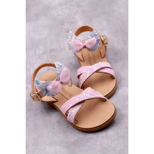 1096 Izabella Παιδικά & βρεφικά δερμάτινα σανδάλια. (ΧΧ)