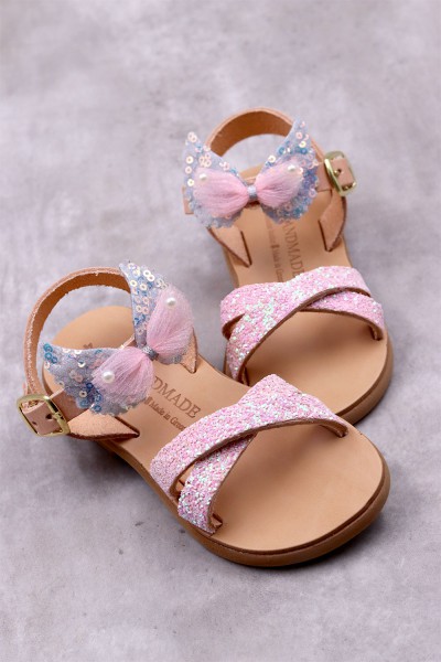 1096 Izabella Παιδικά & βρεφικά δερμάτινα σανδάλια. (ΧΧ)