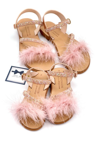 2010-3 Joanna Γυναικεία δερμάτινα σανδάλια. (ΖΛ)