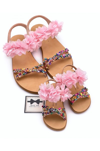 2025-2 Betty Γυναικεία δερμάτινα σανδάλια. (ΧΧ)