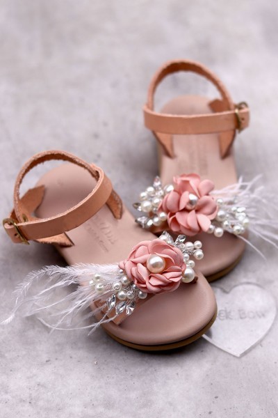 3110-1 Kira Γυναικεία δερμάτινα ή ανατομικά σανδάλια. (ΔΛ)