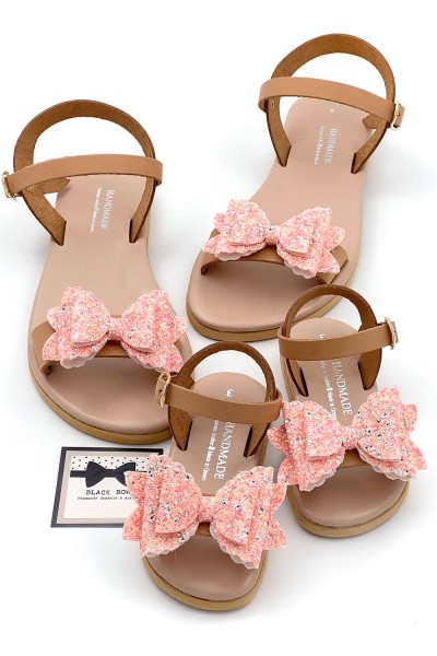 3113-1 Bowlina Γυναικεία δερμάτινα ή ανατομικά σανδάλια. 