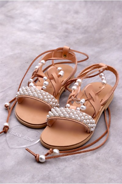 3120 Annabelle Παιδικά δερμάτινα σανδάλια.