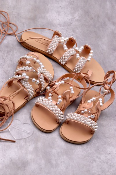 3120 Annabelle Παιδικά δερμάτινα σανδάλια.