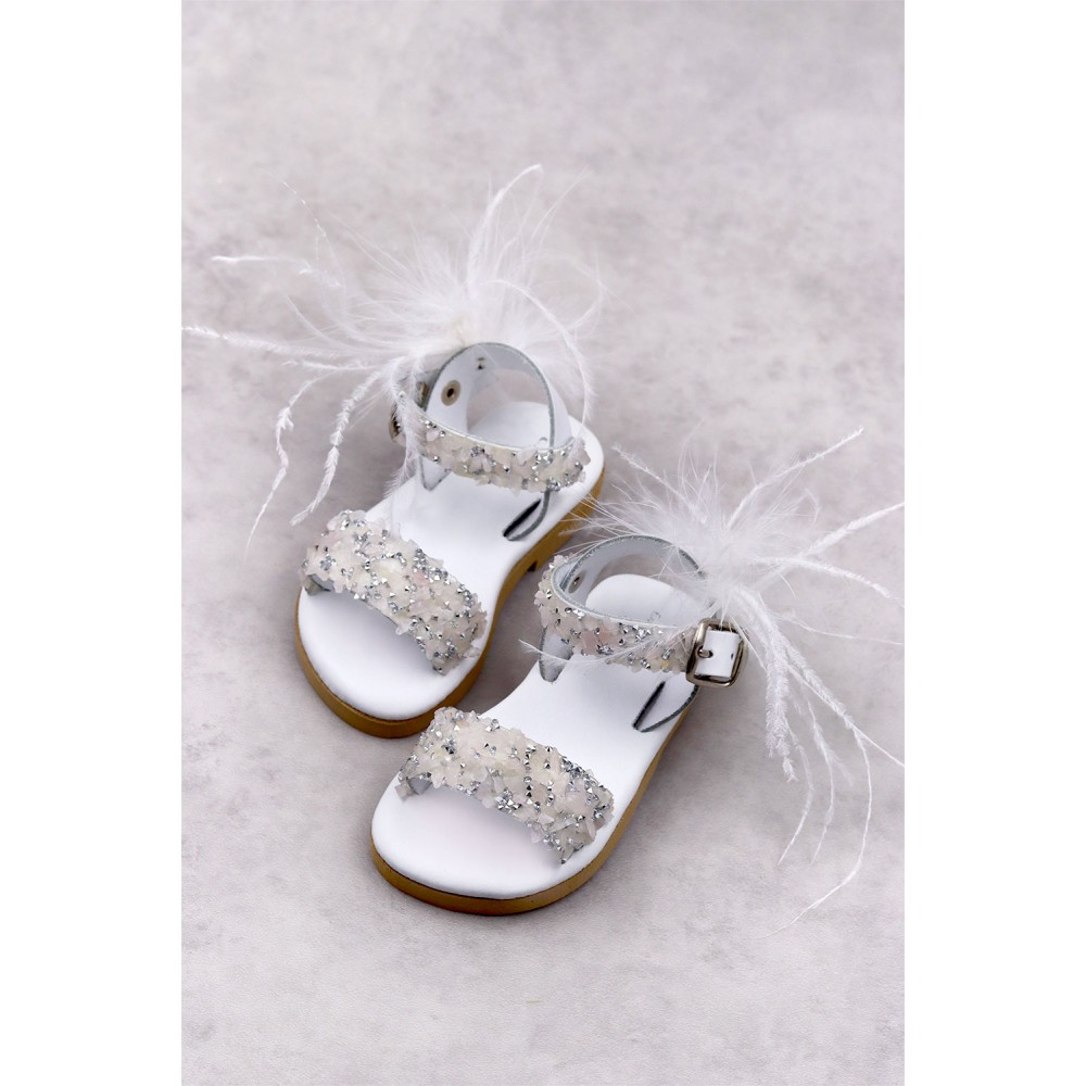 3156B  Queenie Παιδικά & βρεφικά δερμάτινα ή ανατομικά σανδάλια.