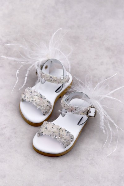 3156B  Queenie Παιδικά & βρεφικά δερμάτινα ή ανατομικά σανδάλια.