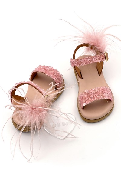 3156  Queenie Παιδικά & βρεφικά δερμάτινα ή ανατομικά σανδάλια.