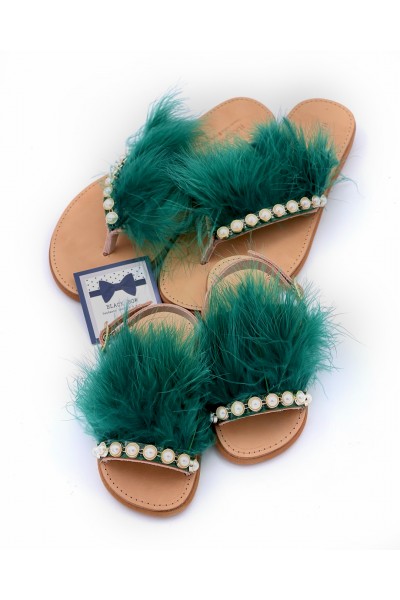 0554-3 Talia Γυναικεία δερμάτινα σανδάλια. (Διχάλα)