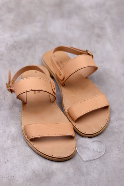 99148-1 Georgia Γυναικεία δερμάτινα σανδάλια.